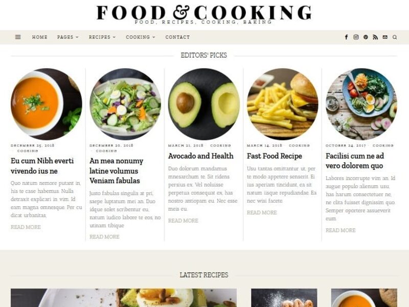 Food demo preview